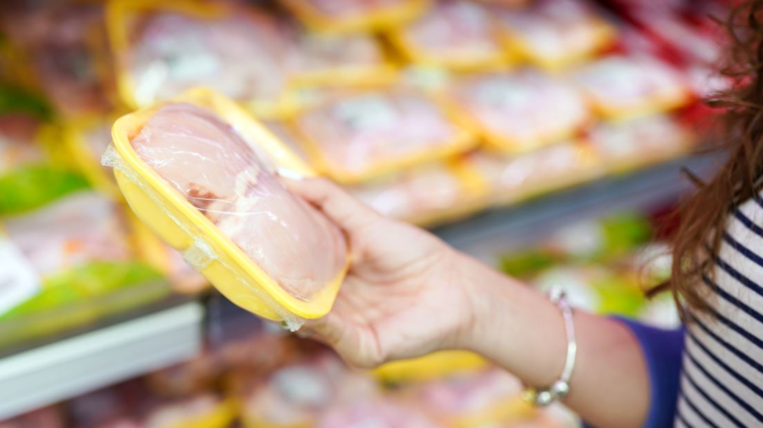 stored chicken
